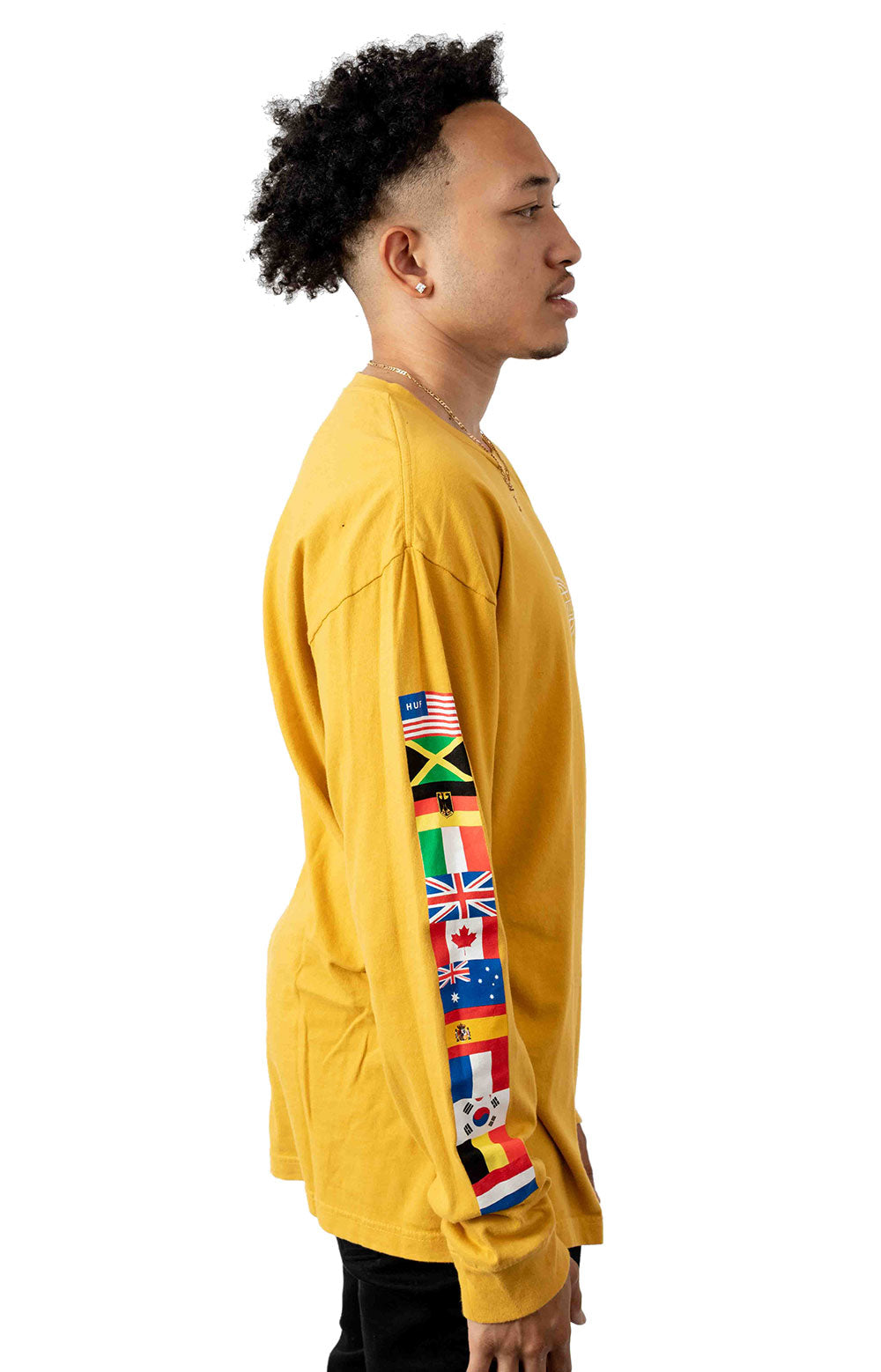 World Tour L/S Shirt - Sauterne